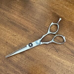 Premium Silver Hair Cutting Scissors